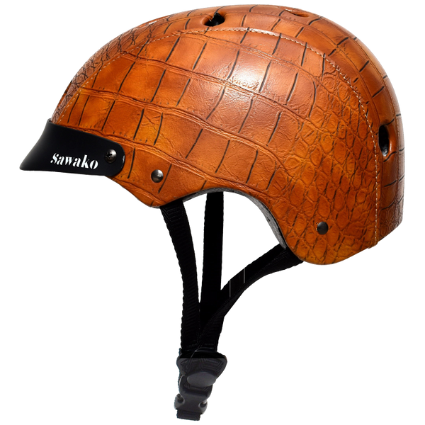 Sawako crocodile black store helmet